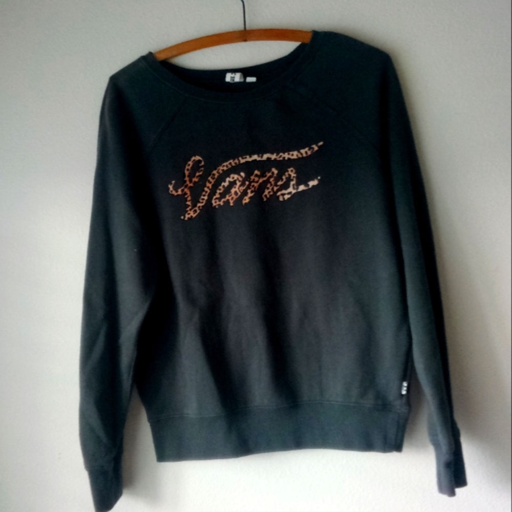 Vans Sweater Leopard Logo